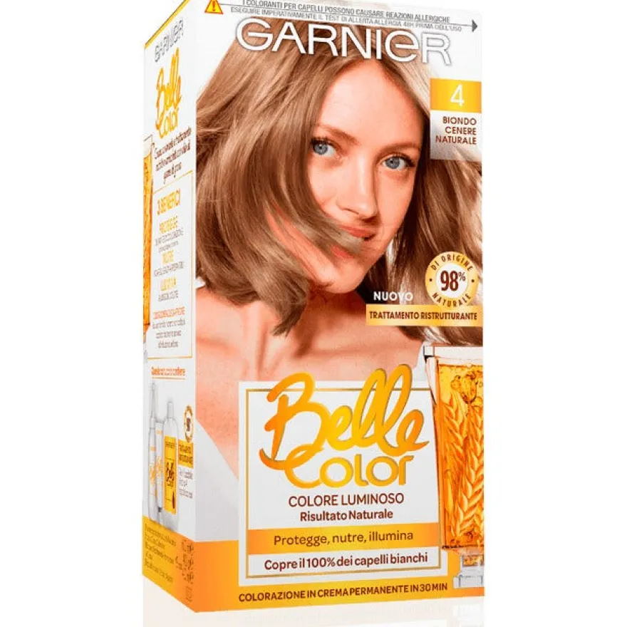 Garnier Belle Color Colorazione Capelli 4 Biondo Cenere Naturale