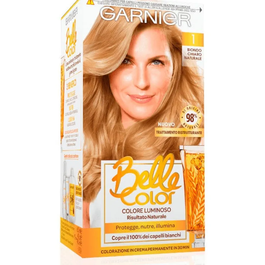 Garnier Belle Color Colorazione Capelli 1 Biondo Chiaro Naturale