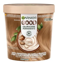 Garnier Good Kit Colorazione Permanente 7.12 Biondo Cappuccino 160g