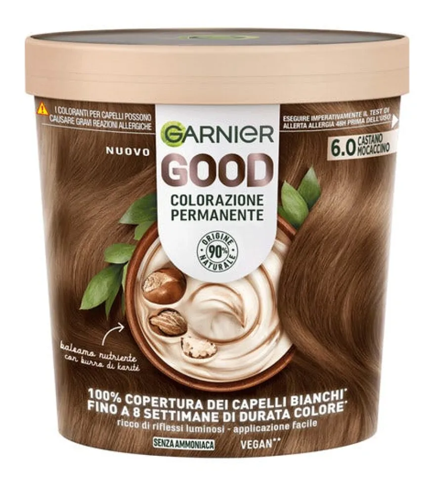 Garnier Good Kit Colorazione Permanente 0.6 Castano Mocaccino 160g