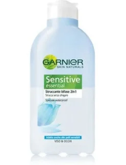 Garnier Sensitive Essential Struccante Bifase 2in1 Viso E Occhi 125ml