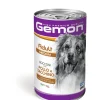 Gemon Bocconi Pollo E Tacchino Cibo Umido Cani Adulti Taglia Media Barattolo 1,25 Kg