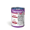 Gemon Paté Con Manzo Cibo Umido Gatti Adulti 400 g