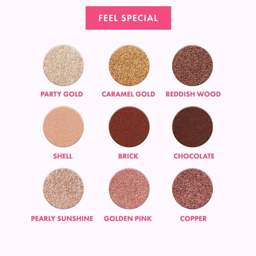 Goovi Palette 9 Ombretti Feel Special