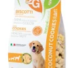 2G Pet Food Coconut Cookies Flakes Biscotti Al Cocco Per Cani Sacco 350g
