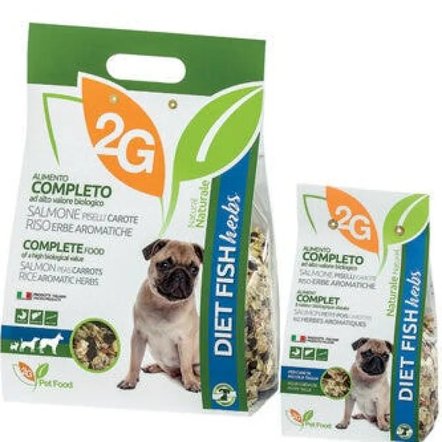 2G PET FOOD DIET FISH HERB350G