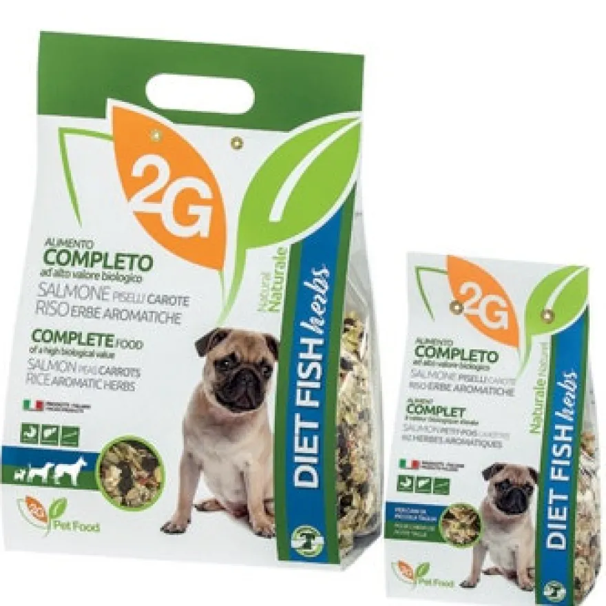 2G PET FOOD DIET FISH HERB350G