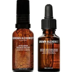 Grown Alchemist Power Couple Kit Detox Serum 30ml + Instant Smoothing Serum 25ml