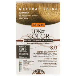 Guam Upker Kolor Tinta Capelli 8,0 Biondo Chiaro Intenso