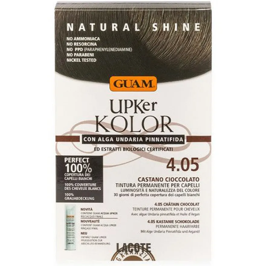 Guam Upker Kolor Tinta Capelli 4,05 Castano Cioccolato