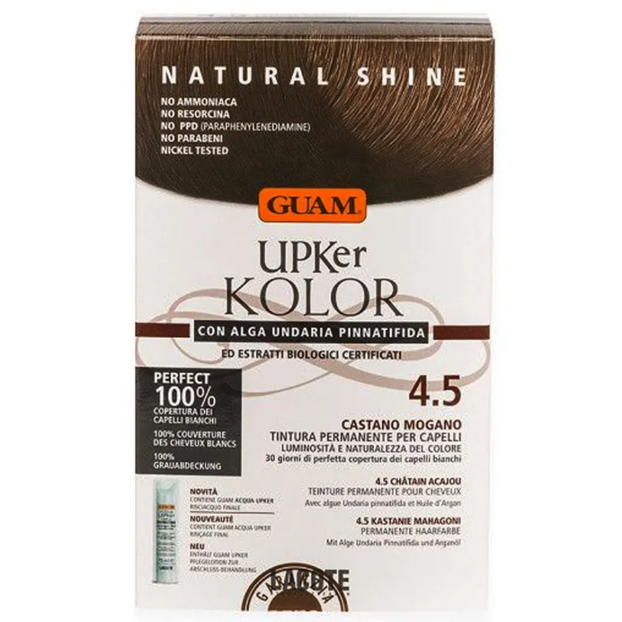Guam Upker Kolor Tinta Capelli 4,5 Castano Mogano