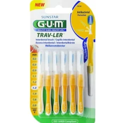 Gum Travler 1514 Scovolini 1,3mm 6 Pezzi