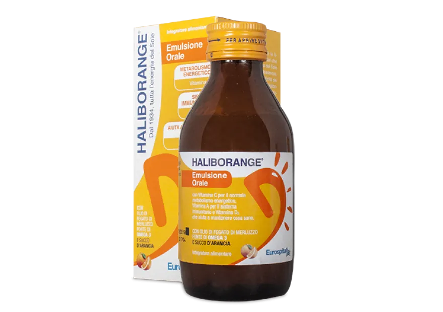 Haliborange Emulsione Orale - Integratore Vitaminico Bambini