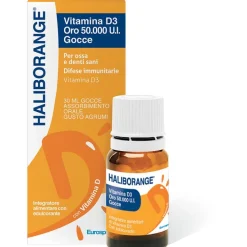 Haliborange Vitamina D3 Oro 50000Ui Gocce 30ml