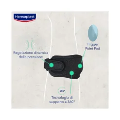 Hansaplast Sport Supporto Gomito del Tennista Tutore Epicondilite Gomito Protettivo