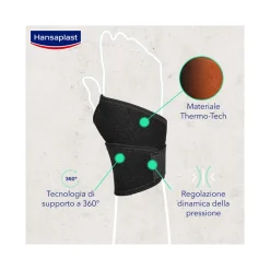 Hansaplast Sport Supporto Polso Polsiera Ortopedica Protezione E Sollievo Dal Dolore