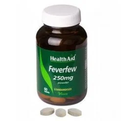 Health Aid Partenio Feverfew 250mg 60 Compresse