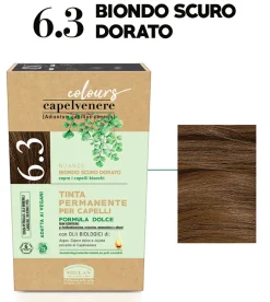 Helan Capelvenere Colours Tinta Capelli 6,3N Biondo Scuro Dorato
