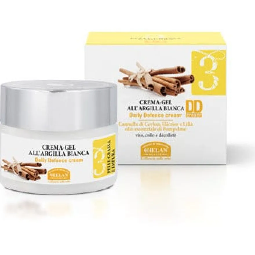 Helan Linea 3 Crema Gel Argilla Bianca Pelle Grassa 50ml