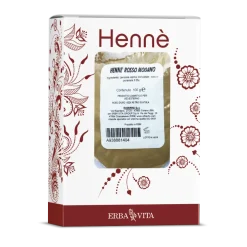 Henne Colorante Capelli Rosso Mogano 100g