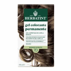 Herbatint Gel Colorante Permanente 7D Biondo Dorato 170ml