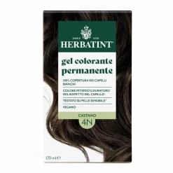 Herbatint Gel Colorante Permanente 4N Castano 170ml