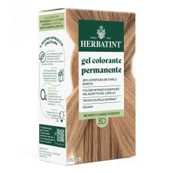 Herbatint Tinta Capelli Gel Permanente 8d Biondo Chiaro Dorato 170 ml