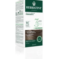 Herbatint Tintura Per Capelli Gel Permanente 7C Bruno 3 Dosi 300ml