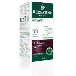 Herbatint Tintura Per Capelli Gel Permanente FF3 Prugna 3 Dosi 300ml