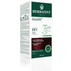 Herbatint Tintura Per Capelli Gel Permanente FF1 Rosso Hennè 3 Dosi 300ml
