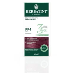 Herbatint Tintura Per Capelli Gel Permanente FF4 Violet 3 Dosi 300ml