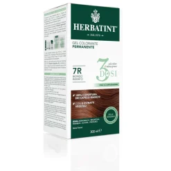 Herbatint Tintura Per Capelli Gel Permanente 7R Biondo Ramato 3 Dosi 300ml