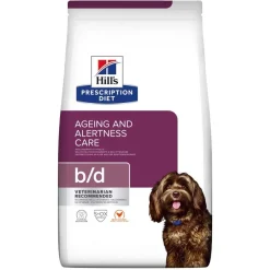 Hill's Prescription Diet B/D Crocchette Di Pollo Per Cani Anziani Sacco 3kg