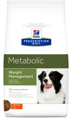 Hill's Prescription Diet Canine Metabolic Con Pollo Cibo Secco Per Cani 4kg