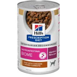 Hill's Prescription Diet Gastrointestinal Biome Spezzatino Per Cani Pollo E Carote Lattina 354g