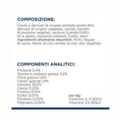 Hill's Prescription Diet Gastrointestinal Biome Spezzatino Per Cani Pollo E Carote Lattina 354g