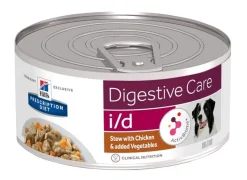 Hill's Prescription Diet I/D Digestive Care Cane Pollo E Verdure Umido Lattina 156gr