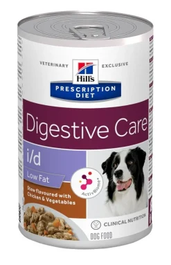 Hill's Prescription Diet I/D Low Fat Spezzatino Pollo E Verdure Per Cani Lattina 354g