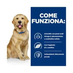 Hill's Prescription Diet J/D Mobility Crocchette Per Cani Adulti Sacco 1,5kg