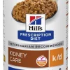 Hill's Prescription Diet K/D Kidney Care Cibo Umido Pollo Per Cani Lattina 370g