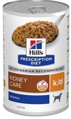 Hill's Prescription Diet K/D Kidney Care Cibo Umido Pollo Per Cani Lattina 370g
