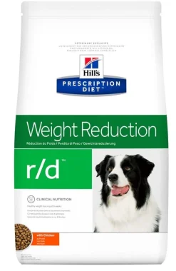 Hill's Prescription Diet R/D Weight Reduction Crocchette Pollo Per Cani Sacco 12kg