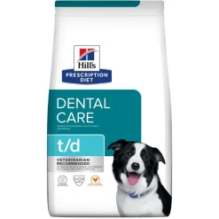Hill's Prescription Diet T/D Dental Care Crocchette Per Cani Adulti Con Pollo Sacco 4 Kg