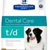 Hill's Prescription Diet T/D Dental Care Crocchette Pollo Per Cani Sacco 3kg