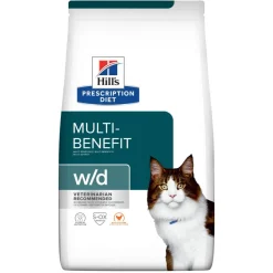 Hill's Prescription Diet W/D Multi-benefit Crocchette Pollo Per Gatti Sacco 3kg