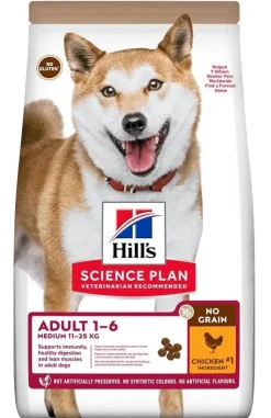 Hill's Science Plan Adult 1-6 No Grain Chicken 12kg