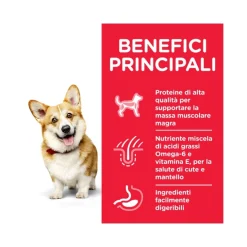 Hill's Science Plan Adult Small E Mini Fino A 10 Kg Per Cani Crocchette Pollo Sacco 1,5kg