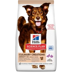 Hill's Science Plan Culinary Creations Adult Crocchette Con Anatra E Patate Per Cani Taglia Media Sacco 14kg