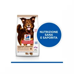 Hill's Science Plan Culinary Creations Adult Crocchette Con Anatra E Patate Per Cani Taglia Media Sacco 14kg