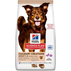 Hill's Science Plan Culinary Creations Adult Crocchette Con Anatra E Patate Per Cani Taglia Media Sacco 14kg